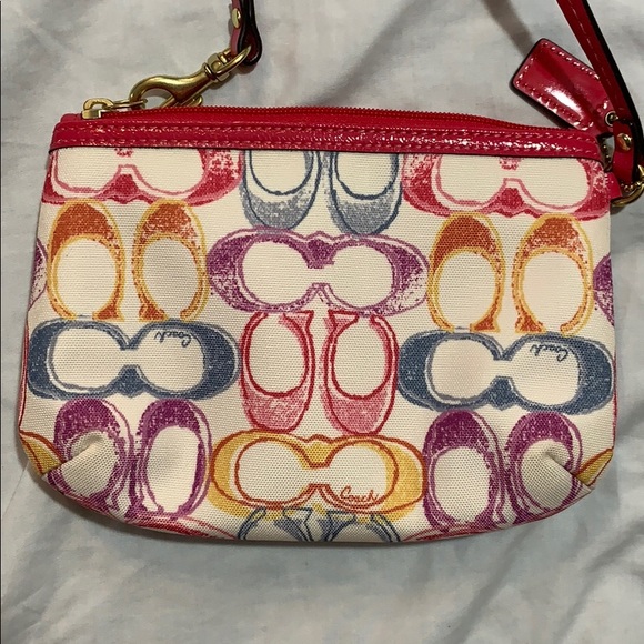 Coach Multicolor Wristlet - Picture 3 of 6